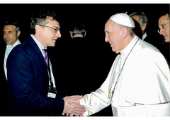 Встреча на высшем уровне: участники CEO саммита UFI встретились с Папой Римским Франциском