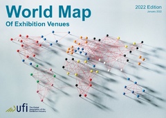 UFI представила карту выставочных площадок мира